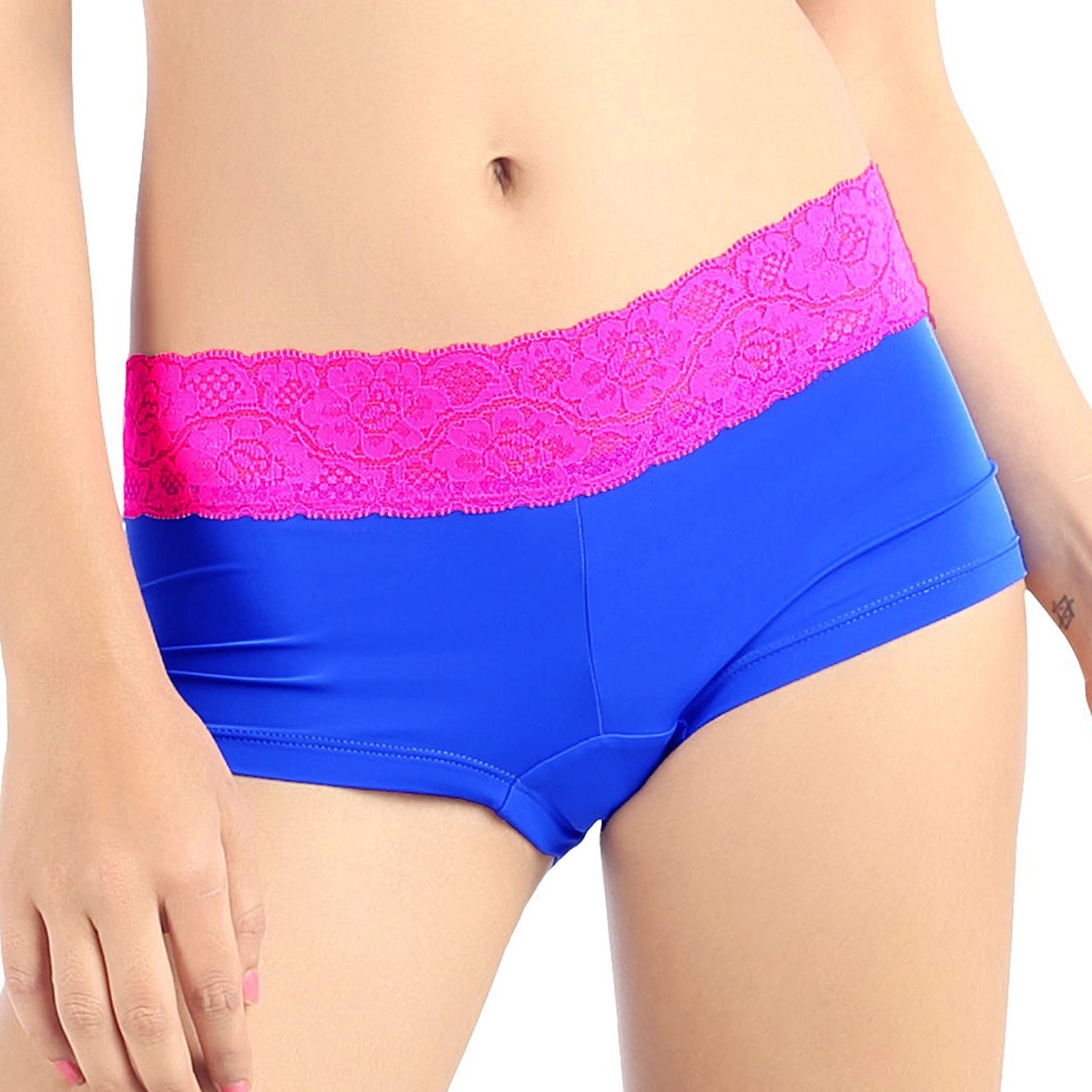 Hipster Boyshorts Panties Blue CSPNTYB11 Candyskin