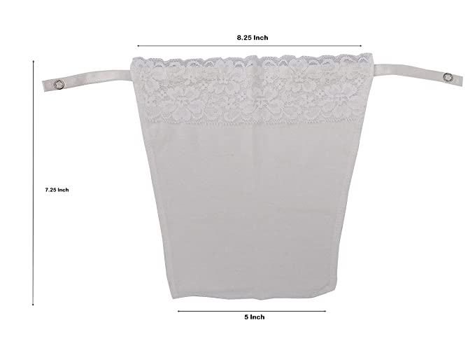 Dmagnates Women's Lace Camisole Tube Tops, Clip-on Mock Snappy Bra