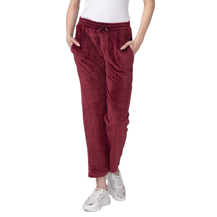 Sweatpants Winter Wear Wine